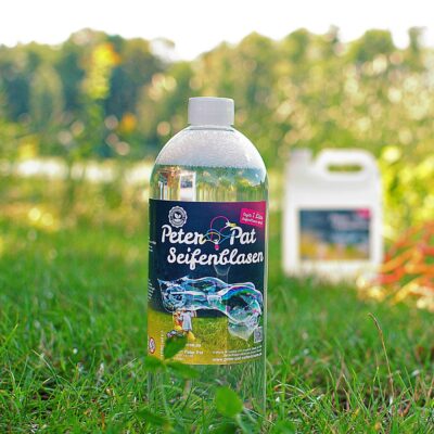 Flüssigkeit 1 Liter, fertige Seifenblasenflüssigkeit für Riesenseifenblasen
